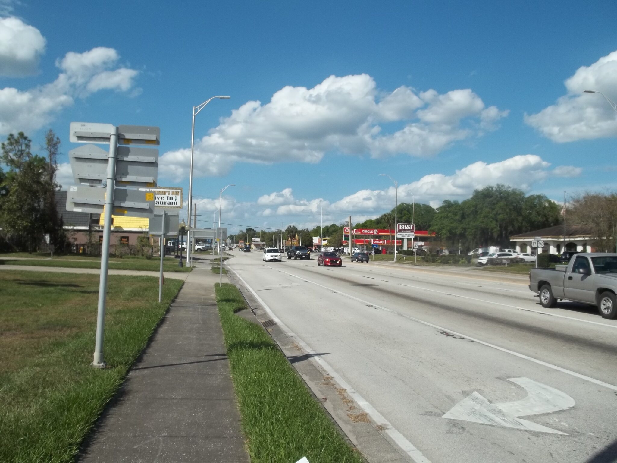 U.S. 17 and U.S. 98 through Fort Meade, Florida.