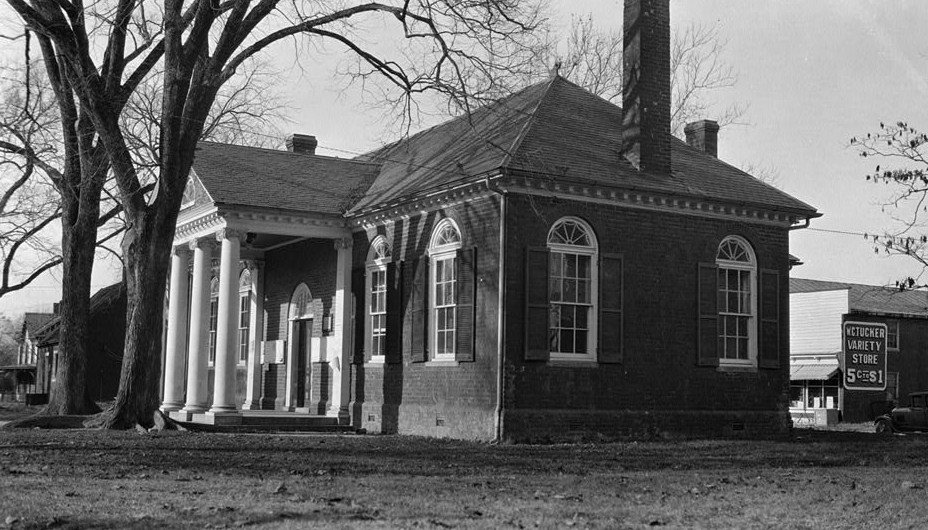 Historic Gloucester County Courthouse in Virginia.