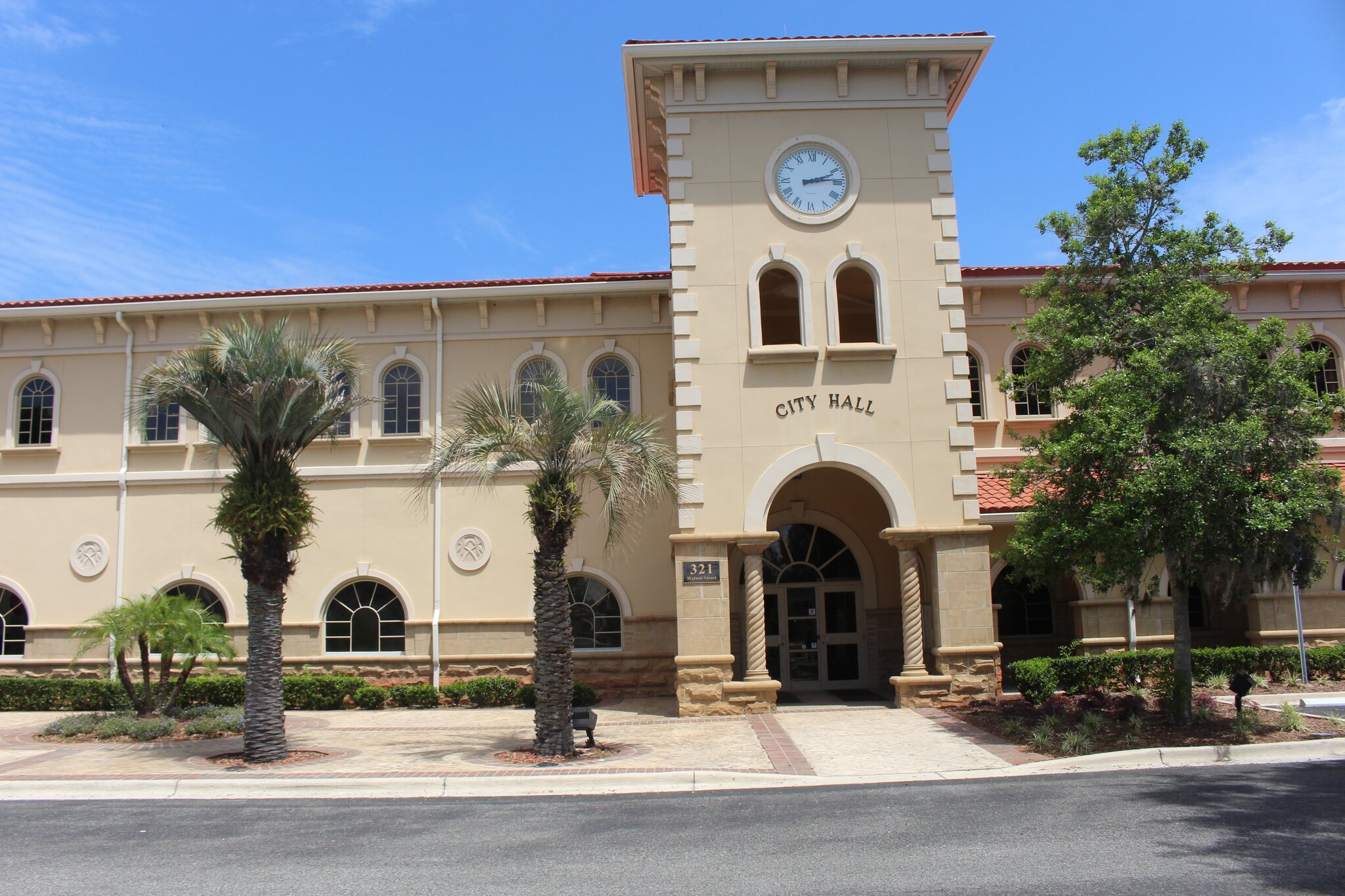Green Cove Springs City Hall in Florida.