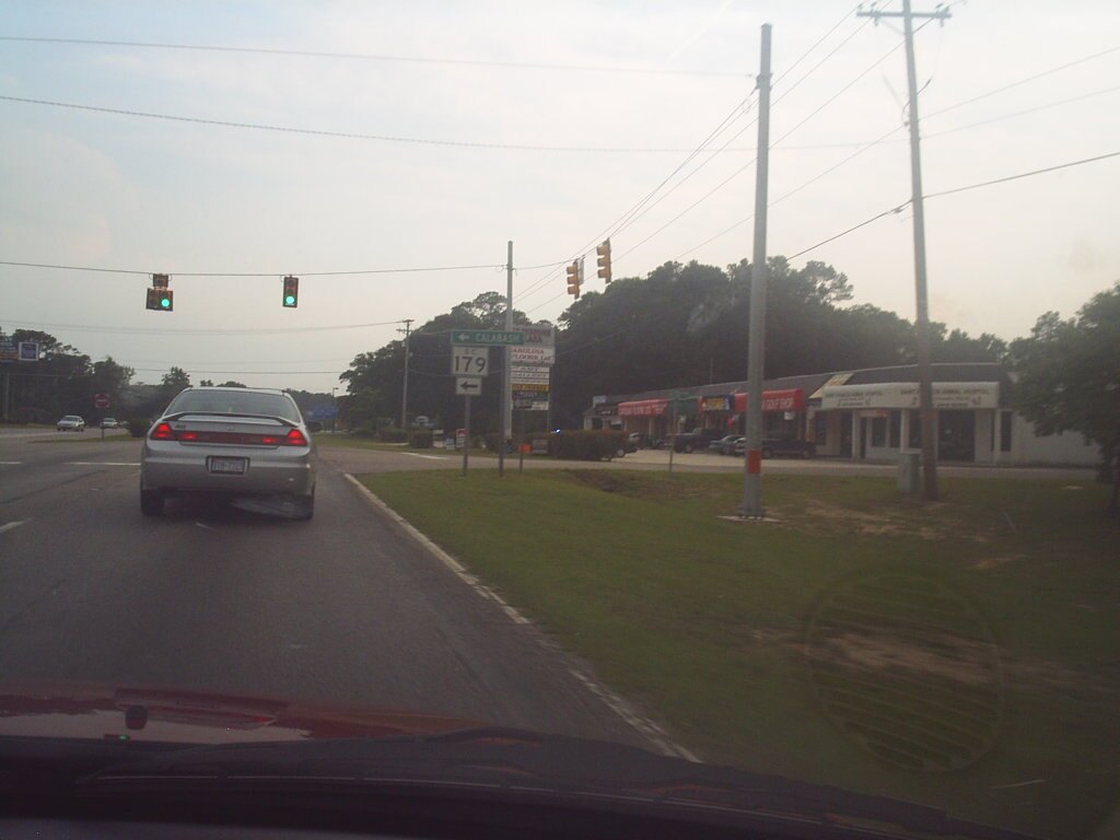 U.S. Route 17 roadway in Little River, South Carolina.