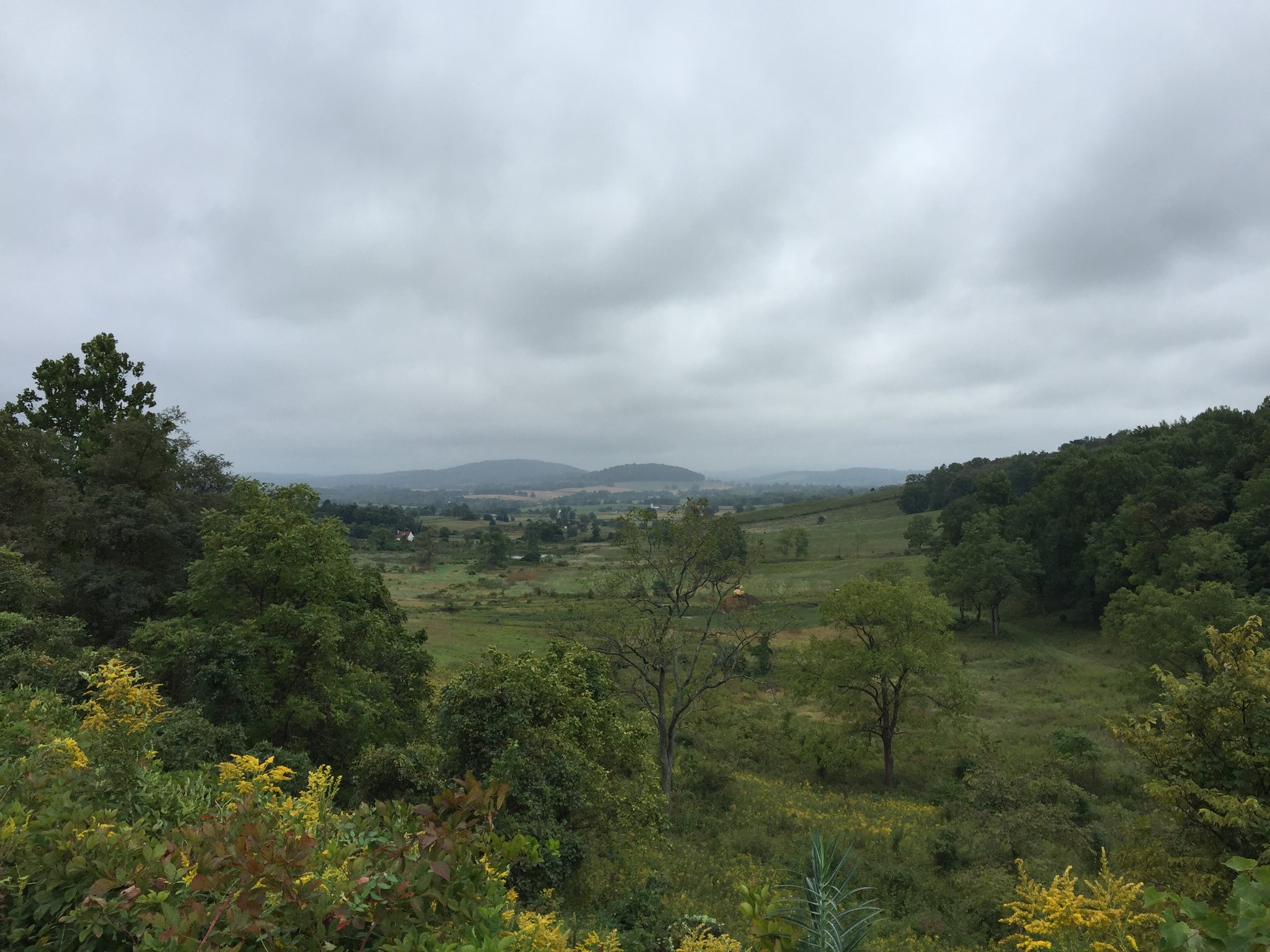 View toward Paris, Virginia from U.S. 17 and U.S. 50 near Ashby Gap.