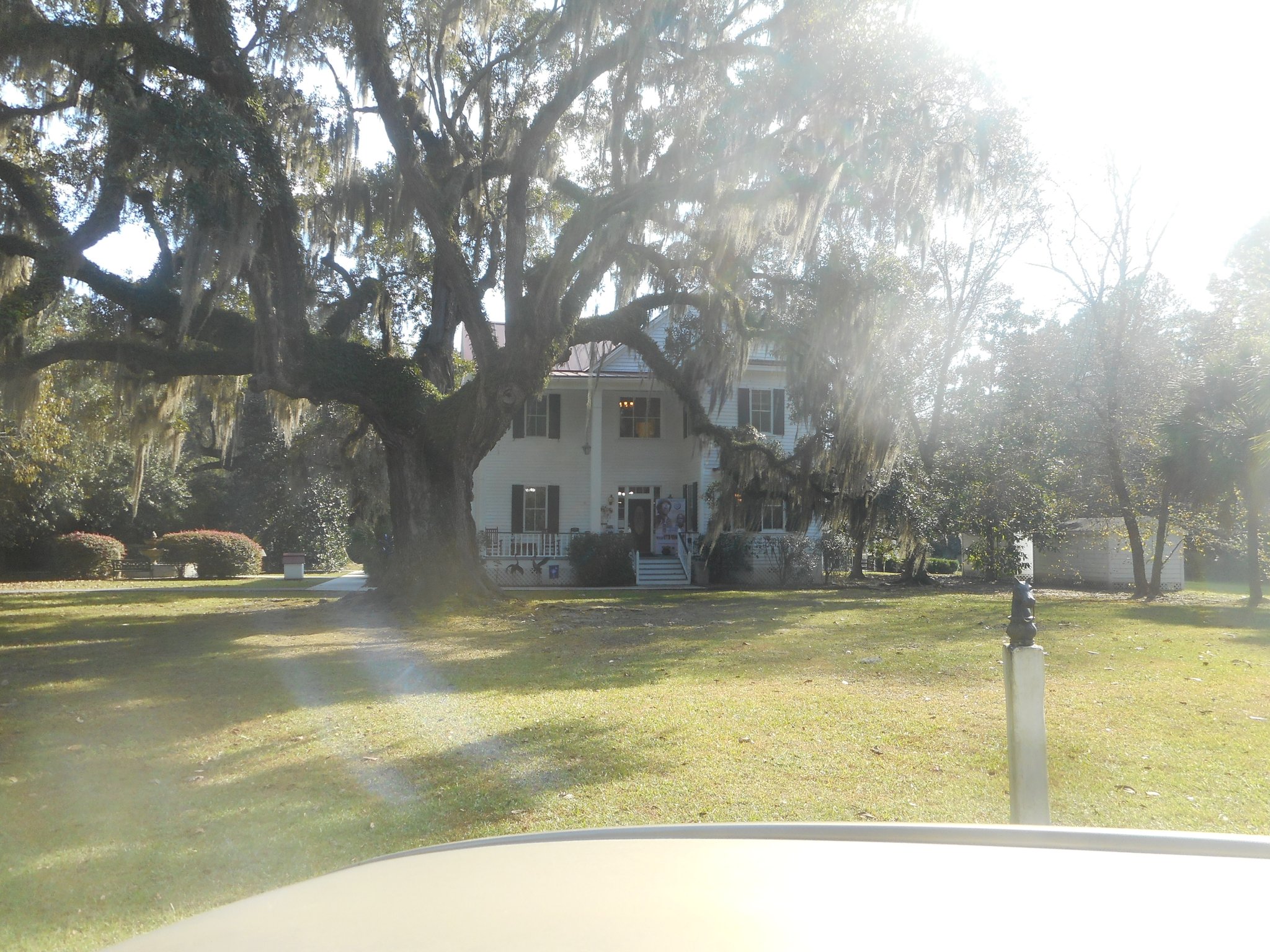 Frampton House visitor center at Point South, South Carolina.