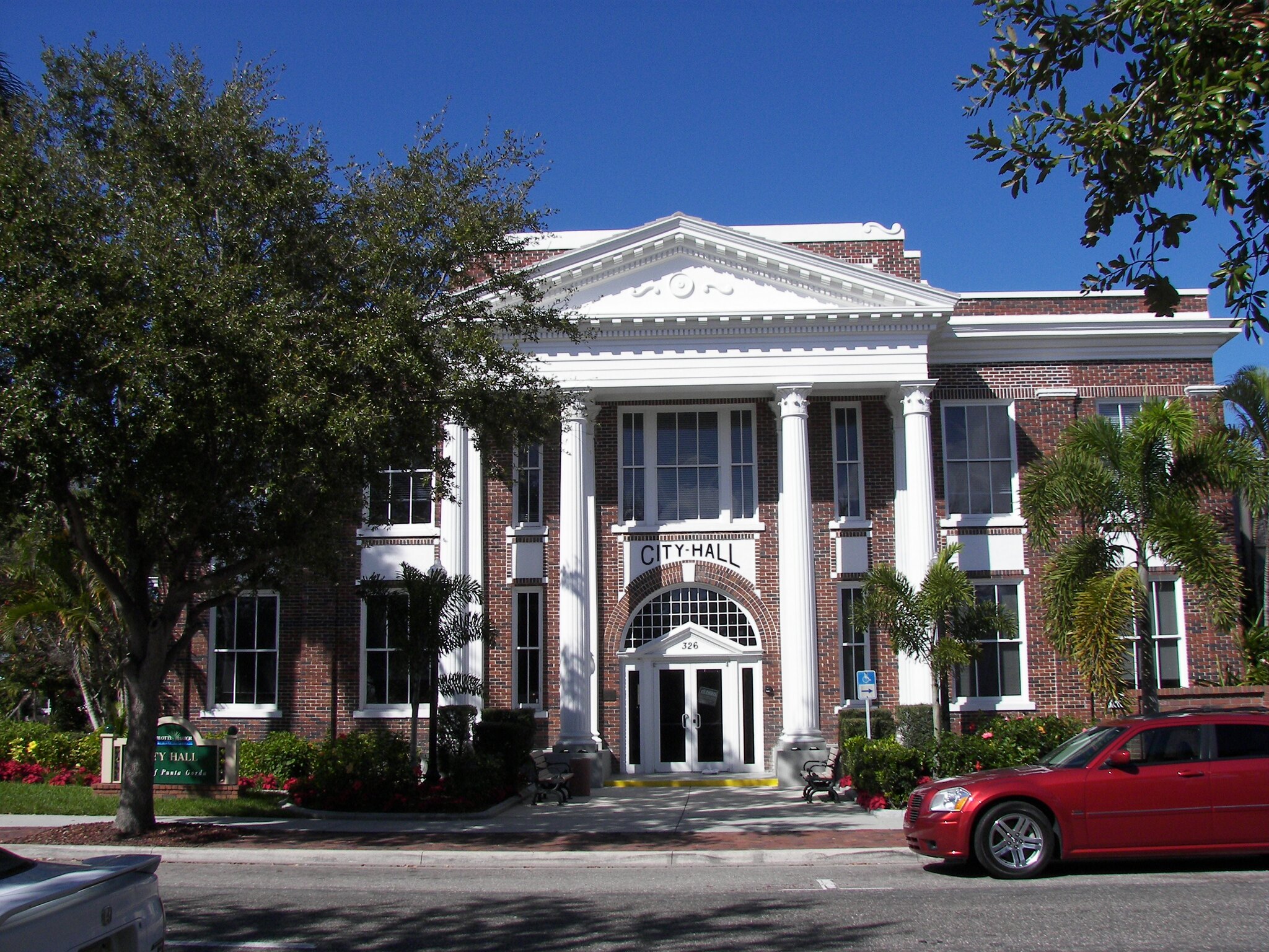 Punta Gorda City Hall in Punta Gorda, Florida.