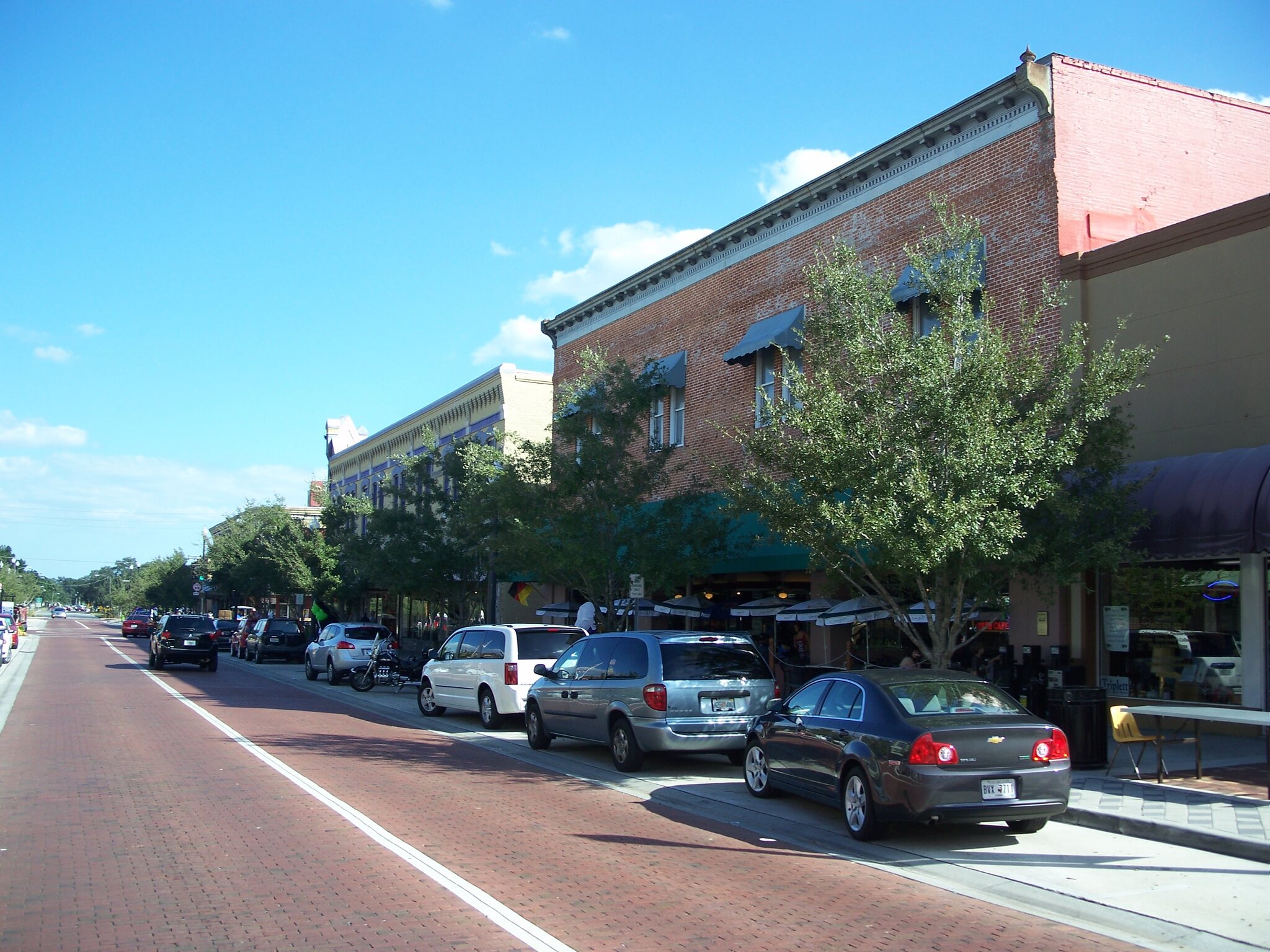 Historic downtown Sanford, Florida.