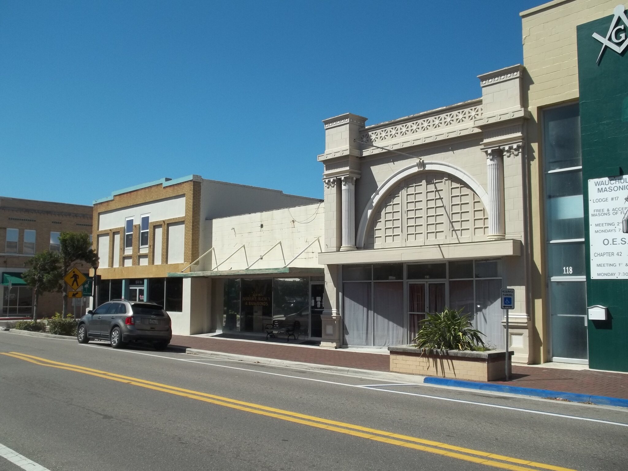 Downtown Wauchula, Florida.